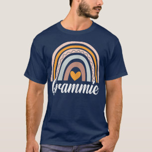 Womens Fun Rainbow Grammie Mother's Day Best Mom G T-Shirt