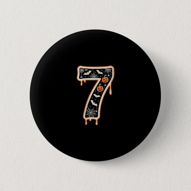 Womens Funny 67 Six Seven Meme Couple Matching Hal Button (Front)