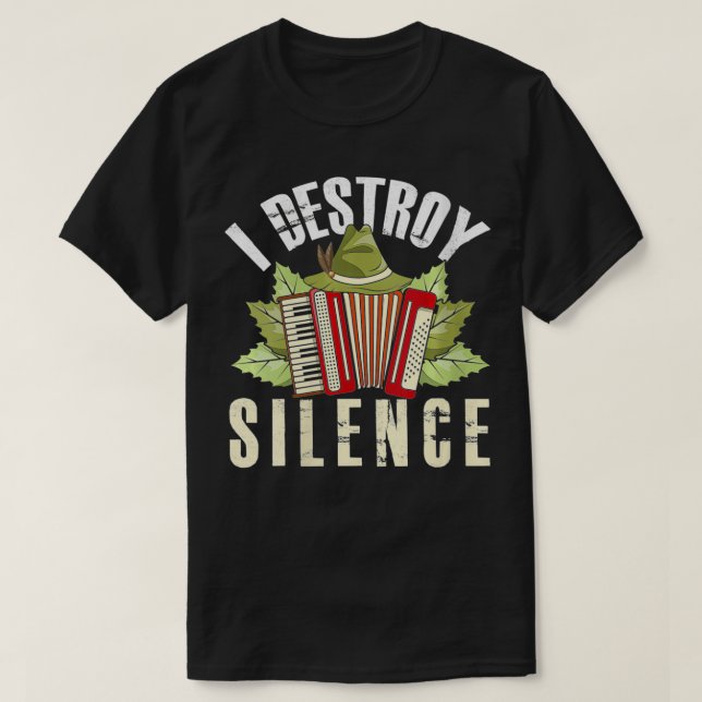 Womens Funny Accordion  Musician Polka Music Polka T-Shirt (Design Front)