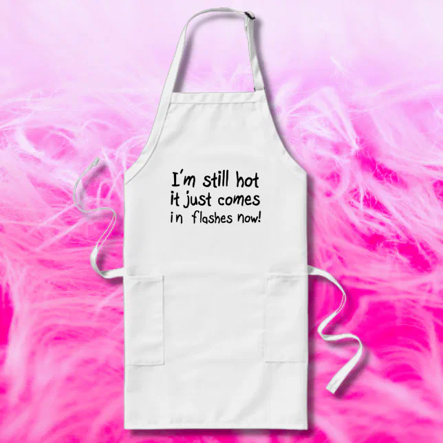 Womens funny aprons unique birthday gift jokes Zazzle