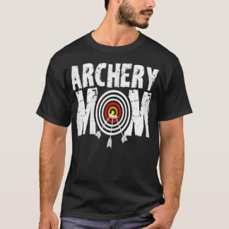 Womens Funny Archery Mom Archery shooter Bow Hunte T-Shirt