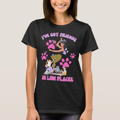 Womens Funny Cat T_shirt