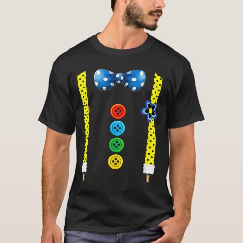 Women's funny clown costumes for children carnival T-Shirt