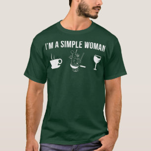 Womens Funny Cooking Chef Cook Hobby Simple WomanT T-Shirt