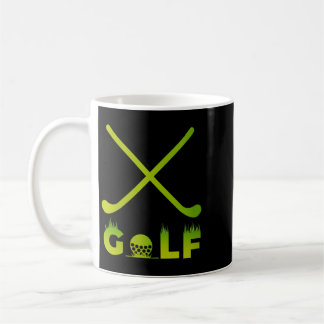 Womens Funny Golf Golfing Gift For Golfer Husband Coffee Mug
