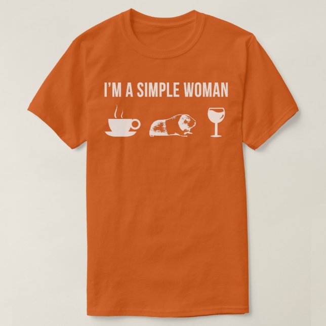 Womens Funny Guinea Pig Animal Zookeeper Wildlife  T-Shirt (Design Front)