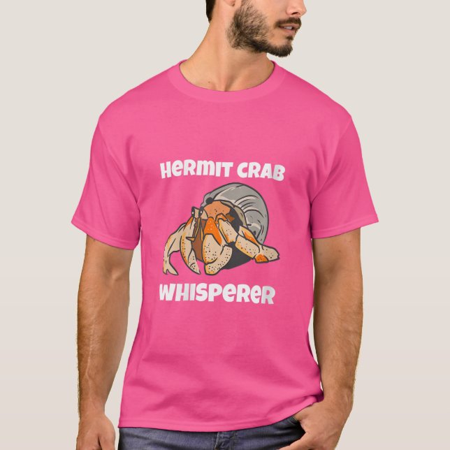 Womens Funny Hermit Crab T-Shirt (Front)