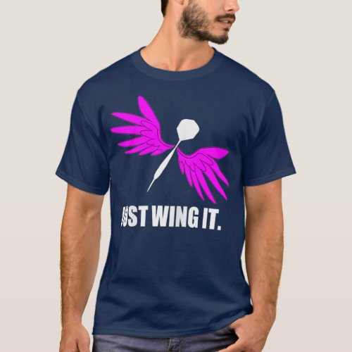 Womens Funny How I Play Darts Teammate Dart T_Shirt