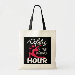 Womens Funny Instructor Pilates Exercise Lover Tote Bag