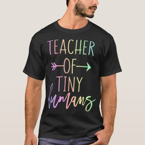 Womens Funny Kindergarten PreK Teacher Teacher of  T_Shirt