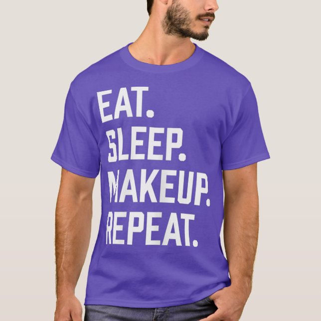 Womens Funny Makeup Lover Artist Gift T-Shirt (Front)