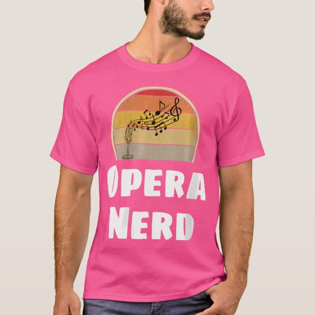 Womens Funny Opera Nerd Choir Acapella Karaoke Sin T-Shirt (Front)