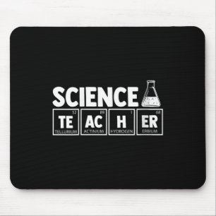 Womens Funny Periodic Table Science Teacher Nerd C Mouse Pad