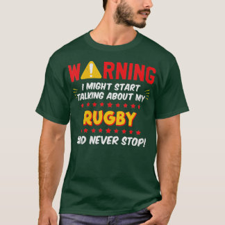 Womens Funny Rugby Fan Player Coach Saying Joke V T-Shirt