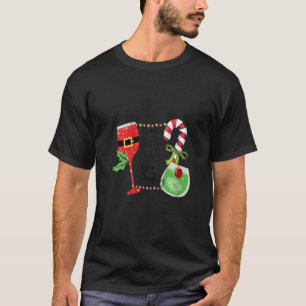 Womens Funny Santa Christmas He Sees You When You  T-Shirt