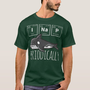 Womens Funny Science I NAP Periodic Table Meme Meh T-Shirt