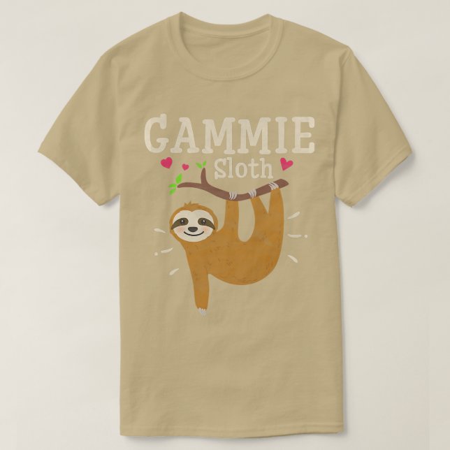 Womens Funny Sloth Graphic Humor Zoo Animal Lovers T-Shirt (Design Front)