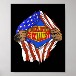 Womens Funny Super Environmental Protection Poster