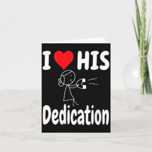 Women's Funny Valentine's Day Couple Matching I Lo Card