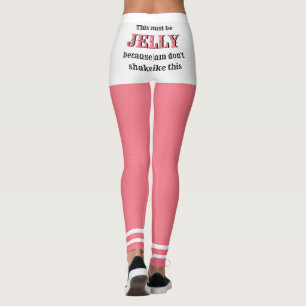 Women's Funny Workout Fashion JELLY SHAKE Leggings