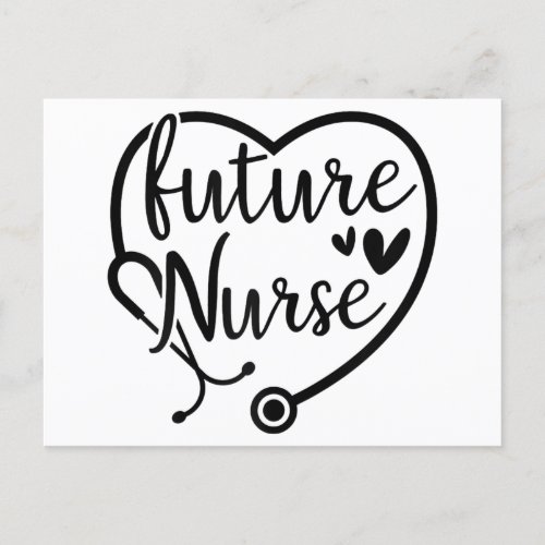 Womens Future Nurse Shirts Gifts for Women T_Shirt Invitation Postcard