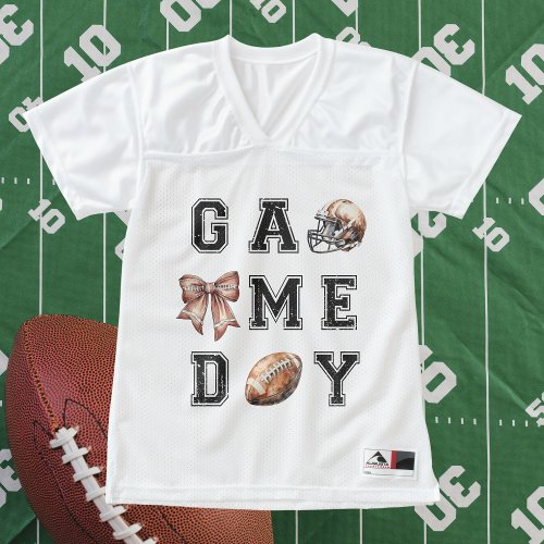 Womens Game Day Fall Football Jersey