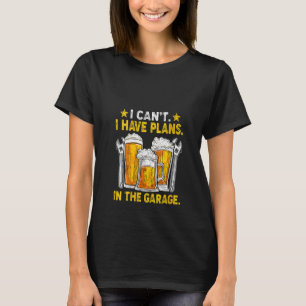 Womens Garage Beer Alcohol Funny Quote Humor For T-Shirt
