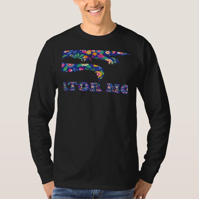 Womens Gator Mom Crocodile Alligator Outfit For Wo T-Shirt (Front)