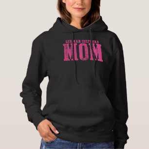 Womens German shepherd Moms Hoodie