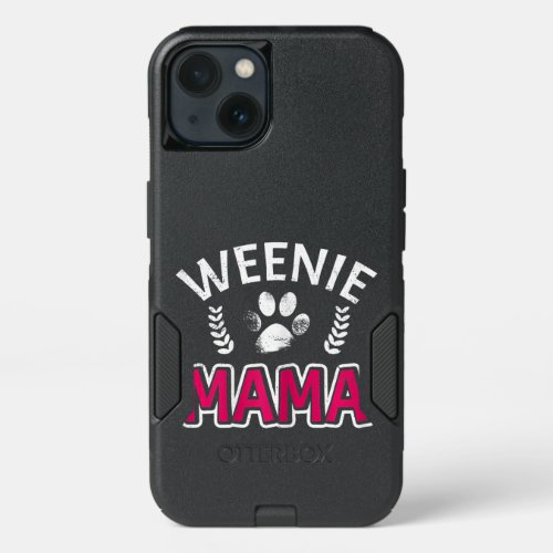 Womens Gifts Dachshund Mom Weenie Mama Funny Doxi iPhone 13 Case