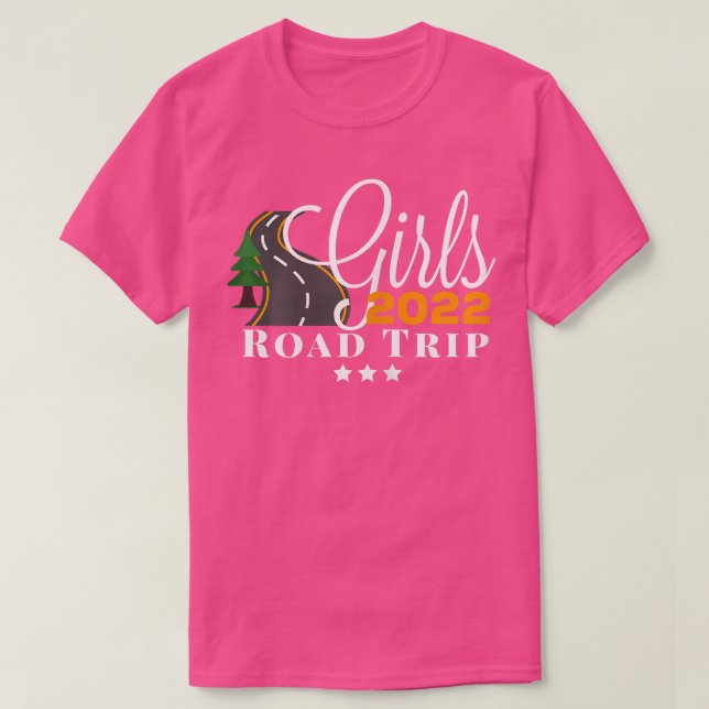 Womens Girls Road Trip 2022  T-Shirt (Design Front)