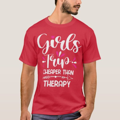 Womens Girls Trip Girls Road Trip Costume  Essent T_Shirt