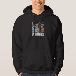 Womens Girls Trip San Francisco  Melanin Bestie &  Hoodie