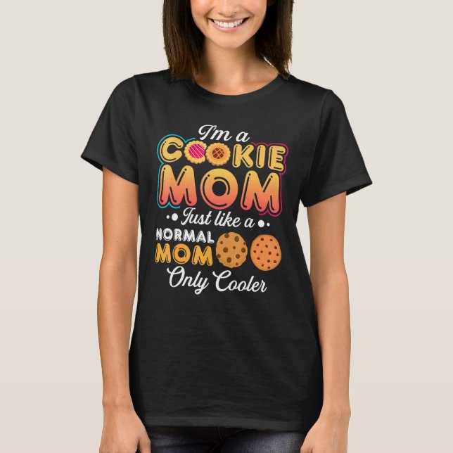 Womens Girls Troop Scout Leader And Cookie Mom T-Shirt (Front)
