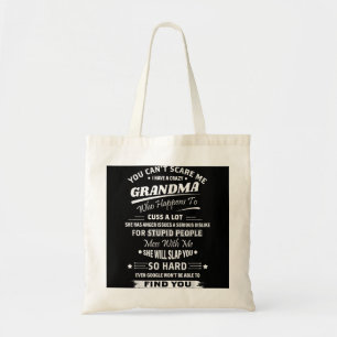 Womens Glamma Glamorous Grandma Funny Grandma Gif Tote Bag