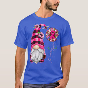 Womens Gnome Support Squad Leopard Warrior Breast T-Shirt