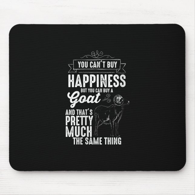 Womens Goat Lover Goat Gift Mouse Pad (Front)