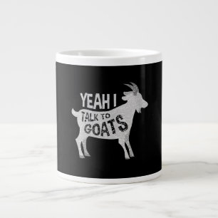 Womens Goat Lovers Goat Joke Gift Giant Coffee Mug