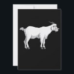 Womens Goat Wearing Medical Face Mask Funny Goat Save The Date<br><div class="desc">Womens Goat Wearing Medical Face Mask Funny Goat</div>