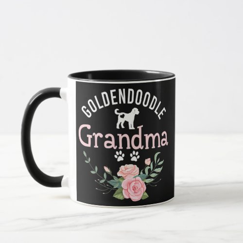 Womens Goldendoodle Dog Gifts For Grandma Dog Mug