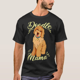 Women's Goldendoodle Dood  Doodle Dog Golden Doodl T-Shirt