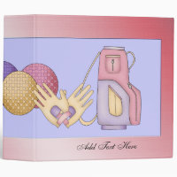 Womens Golf Avery Binder