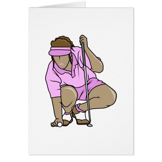 Womens Golf Cards (Front)