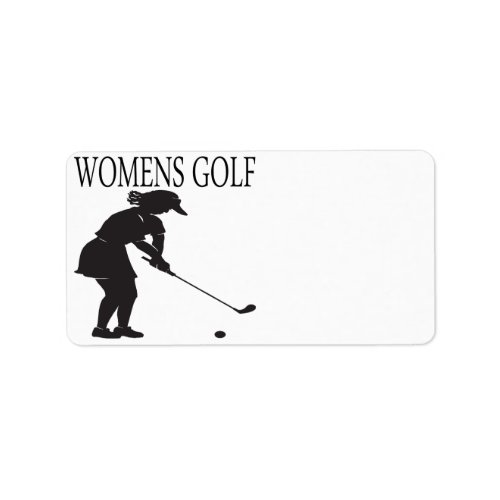 Womens Golf Label