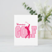 Women's Golf Pink (Standing Front)