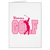 Women's Golf Pink (Front)