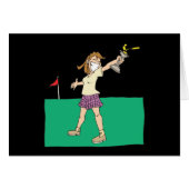 Womens Golf Trophy (Front Horizontal)