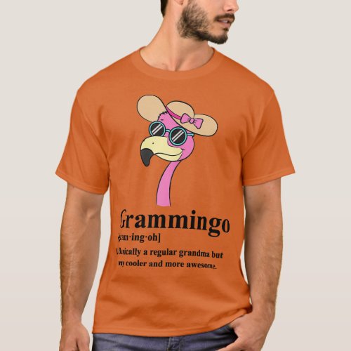 Womens Grammingo Regular Grandma But Way Cooler Aw T_Shirt