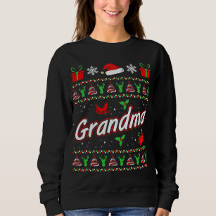 grandma christmas sweatshirts