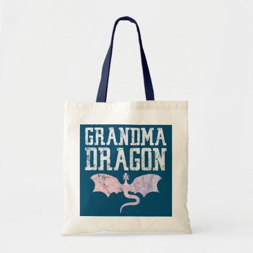 Womens Grandma Dragon Grandmother Mothers Day Tote Bag